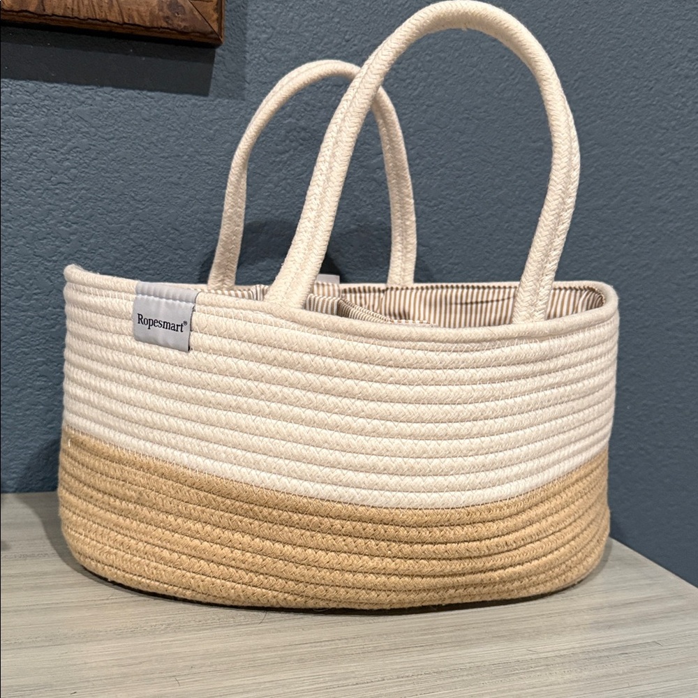 Baby Essentials Organizer Basket